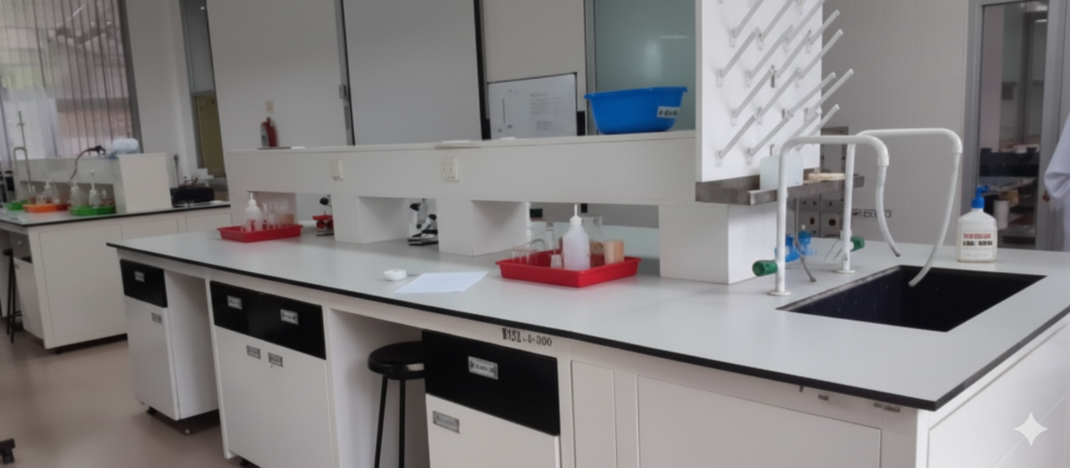 Peralatan laboratorium modern
